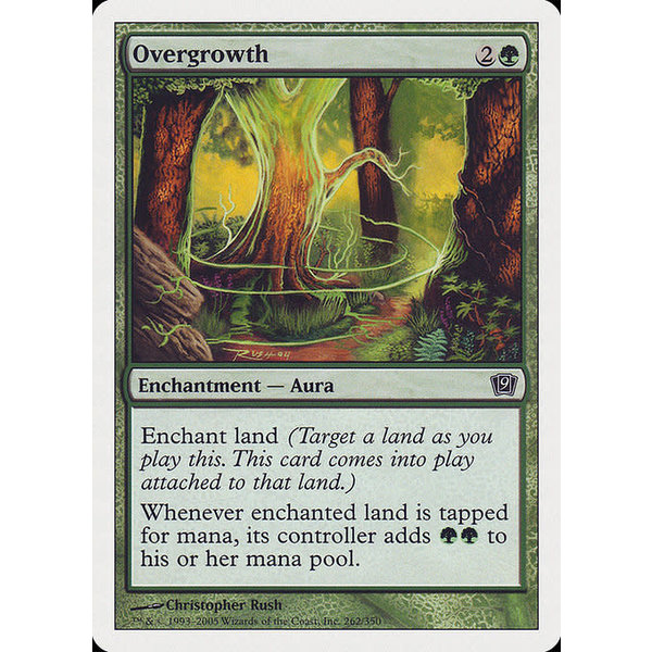 Magic: The Gathering Overgrowth (262) Heavily Played