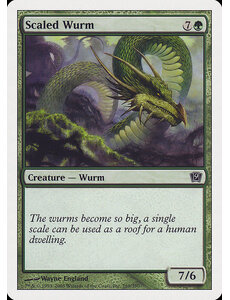 Magic: The Gathering Scaled Wurm (269) Heavily Played