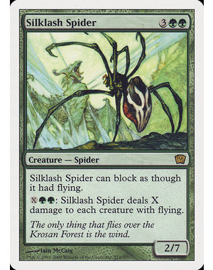 Magic: The Gathering Silklash Spider (271) Lightly Played