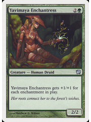Magic: The Gathering Yavimaya Enchantress (284) Moderately Played