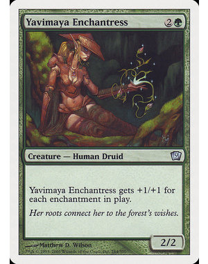 Magic: The Gathering Yavimaya Enchantress (284) Moderately Played