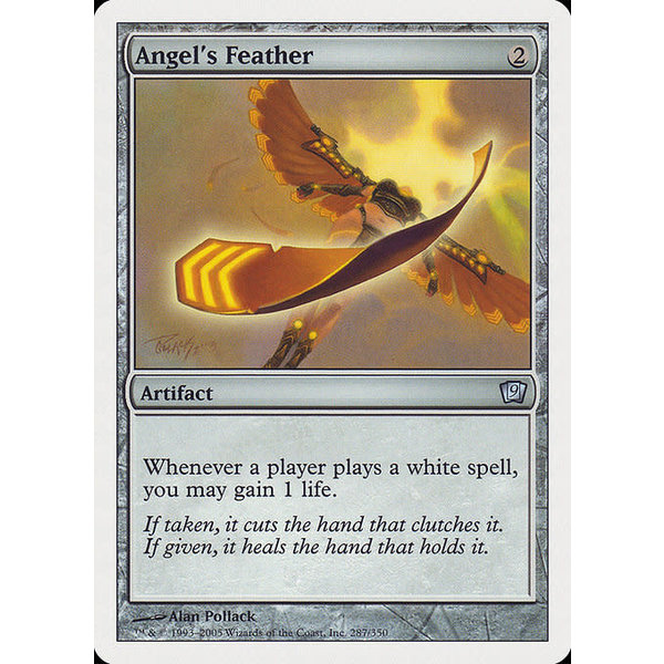 Magic: The Gathering Angel's Feather (287) Lightly Played