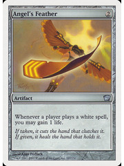 Magic: The Gathering Angel's Feather (287) Lightly Played Foil