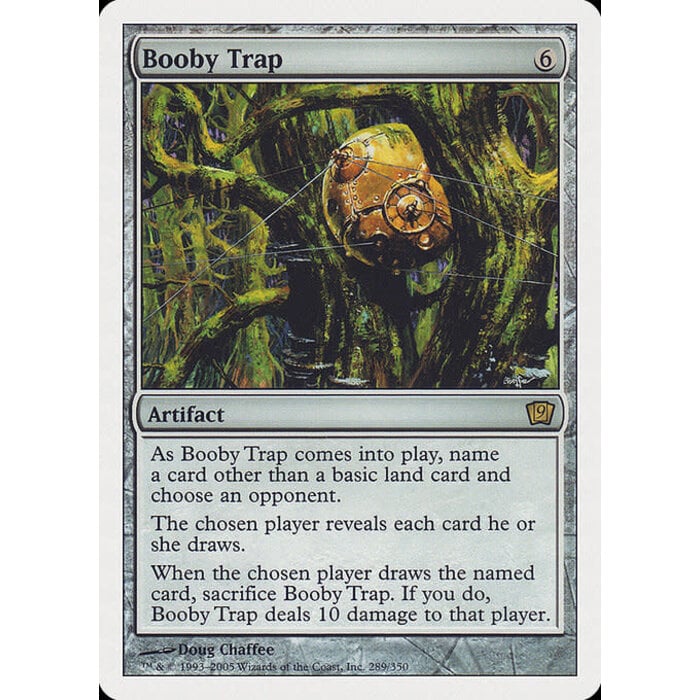 Magic: The Gathering Booby Trap (289) Lightly Played