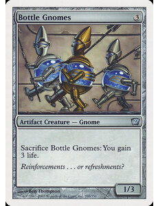 Magic: The Gathering Bottle Gnomes (290) Moderately Played