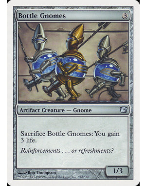 Magic: The Gathering Bottle Gnomes (290) Moderately Played