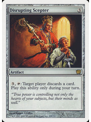 Magic: The Gathering Disrupting Scepter (295) Moderately Played