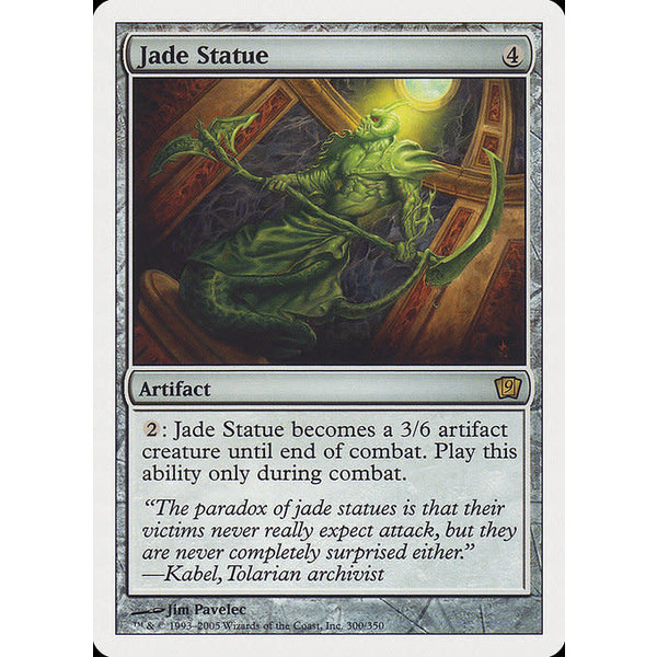 Magic: The Gathering Jade Statue (300) Damaged