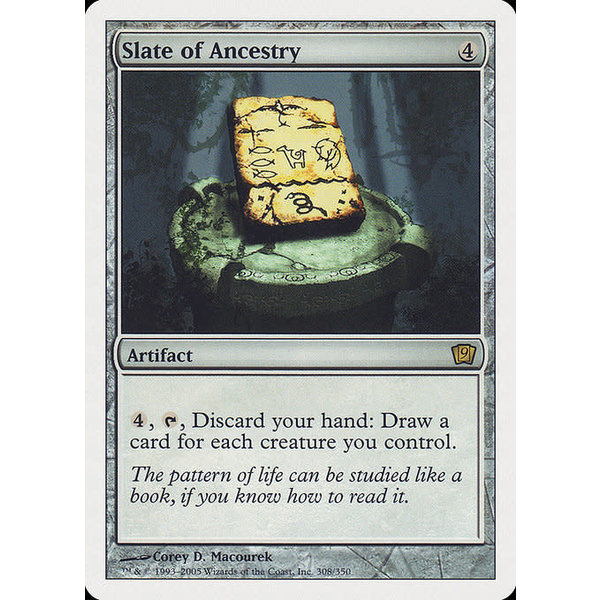 Magic: The Gathering Slate of Ancestry (308) Lightly Played