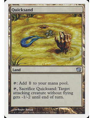 Magic: The Gathering Quicksand (323) Lightly Played Foil