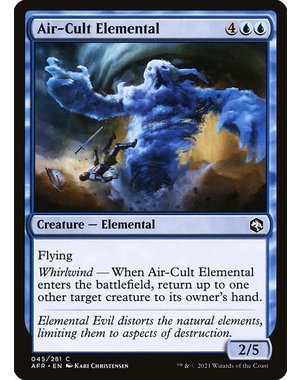 Magic: The Gathering Air-Cult Elemental (045) Near Mint