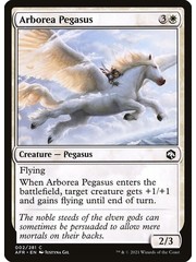 Magic: The Gathering Arborea Pegasus (002) Lightly Played Foil