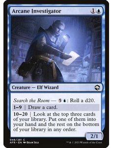 Magic: The Gathering Arcane Investigator (046) Near Mint