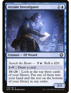 Magic: The Gathering Arcane Investigator (046) Near Mint Foil