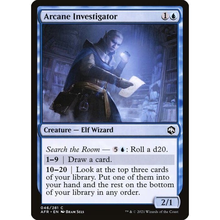 Magic: The Gathering Arcane Investigator (046) Near Mint Foil