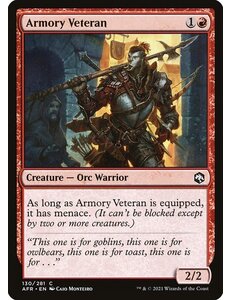 Magic: The Gathering Armory Veteran (130) Near Mint