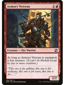 Magic: The Gathering Armory Veteran (130) Near Mint Foil