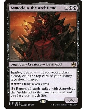 Magic: The Gathering Asmodeus the Archfiend (088) Near Mint Foil