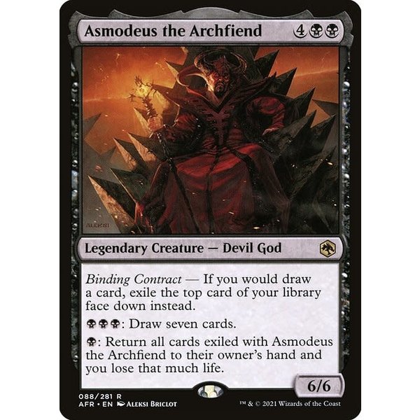 Magic: The Gathering Asmodeus the Archfiend (088) Near Mint Foil