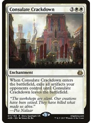 Magic: The Gathering Consulate Crackdown (011) Damaged