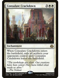 Magic: The Gathering Consulate Crackdown (011) Damaged