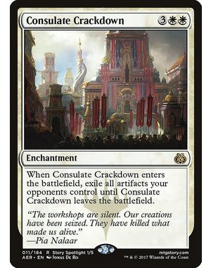 Magic: The Gathering Consulate Crackdown (011) Damaged