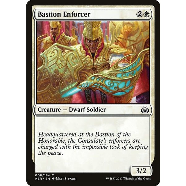 Magic: The Gathering Bastion Enforcer (008) Lightly Played