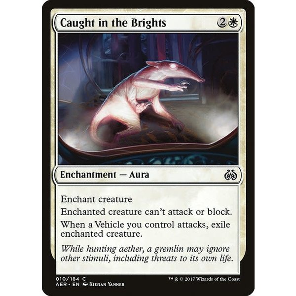 Magic: The Gathering Caught in the Brights (010) Lightly Played Foil