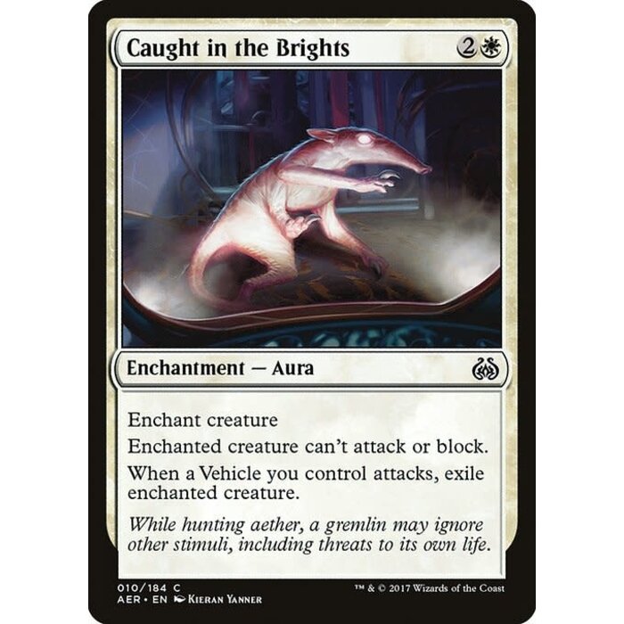 Magic: The Gathering Caught in the Brights (010) Lightly Played Foil