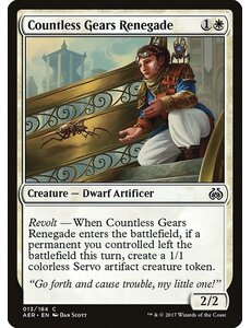 Magic: The Gathering Countless Gears Renegade (013) Moderately Played Foil