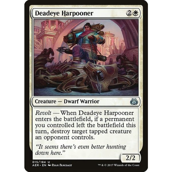 Magic: The Gathering Deadeye Harpooner (015) Lightly Played
