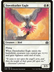 Magic: The Gathering Dawnfeather Eagle (014) Moderately Played Foil