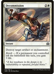 Magic: The Gathering Decommission (016) Lightly Played