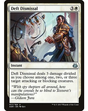 Magic: The Gathering Deft Dismissal (017) Moderately Played Foil