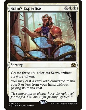 Magic: The Gathering Sram's Expertise (024) Lightly Played