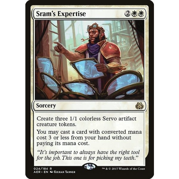 Magic: The Gathering Sram's Expertise (024) Lightly Played