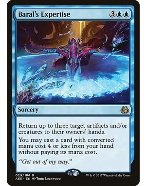 Magic: The Gathering Baral's Expertise (029) Lightly Played