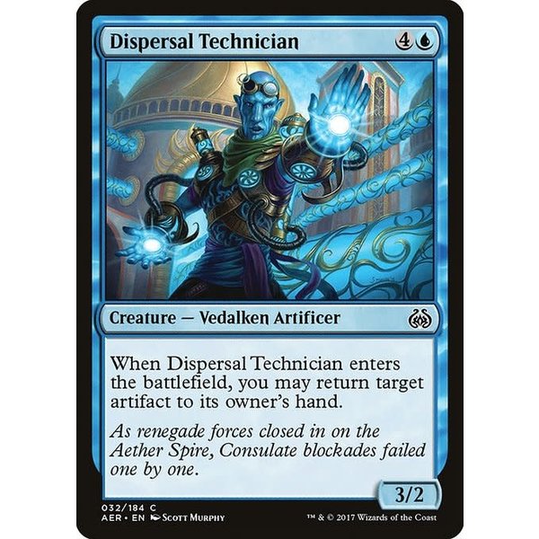 Magic: The Gathering Dispersal Technician (032) Lightly Played