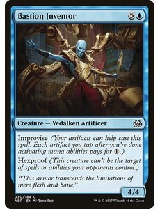Magic: The Gathering Bastion Inventor (030) Lightly Played Foil