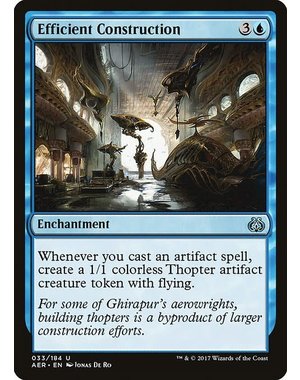 Magic: The Gathering Efficient Construction (033) Lightly Played