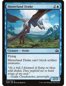 Magic: The Gathering Hinterland Drake (034) Lightly Played