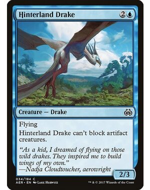 Magic: The Gathering Hinterland Drake (034) Lightly Played