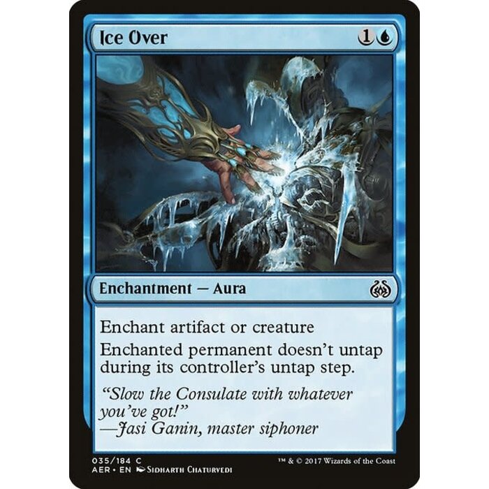 Magic: The Gathering Ice Over (035) Moderately Played Foil