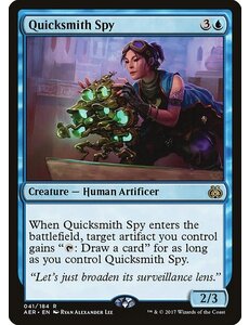 Magic: The Gathering Quicksmith Spy (041) Lightly Played