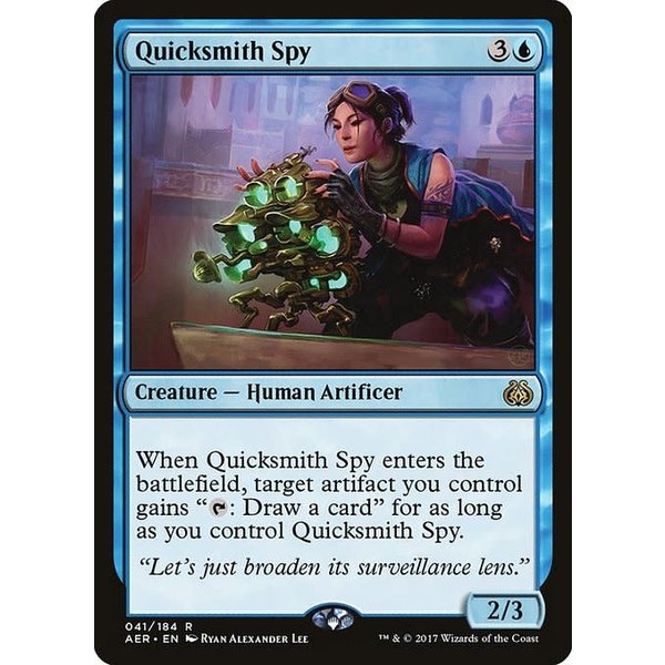 Magic: The Gathering Quicksmith Spy (041) Lightly Played Foil