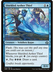 Magic: The Gathering Shielded Aether Thief (044) Moderately Played Foil