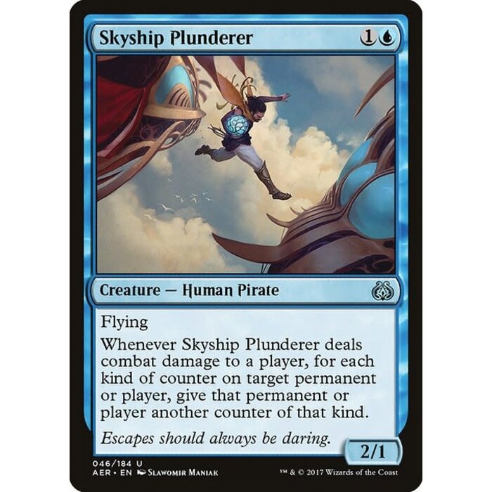 Magic: The Gathering Skyship Plunderer (046) Lightly Played
