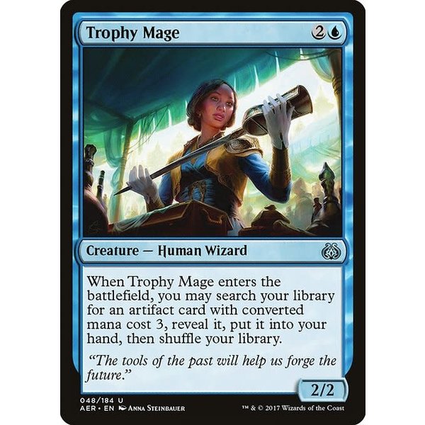 Magic: The Gathering Trophy Mage (048) Moderately Played Foil