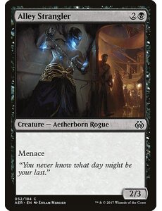 Magic: The Gathering Alley Strangler (052) Moderately Played Foil