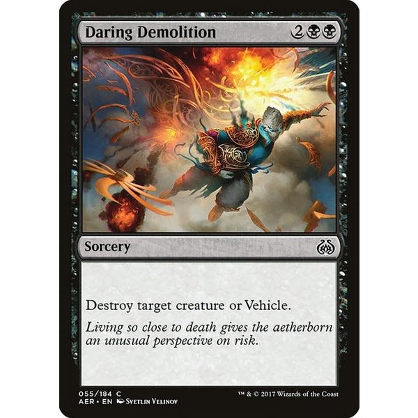 Magic: The Gathering Daring Demolition (055) Lightly Played